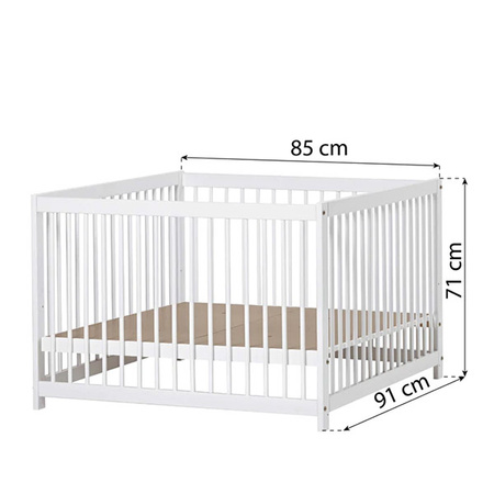 Hoppekids Mattress with linen filter for playpen