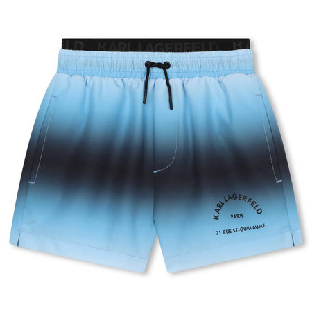 KARL LAGERFELD Spodenki chłopięce niebieskie