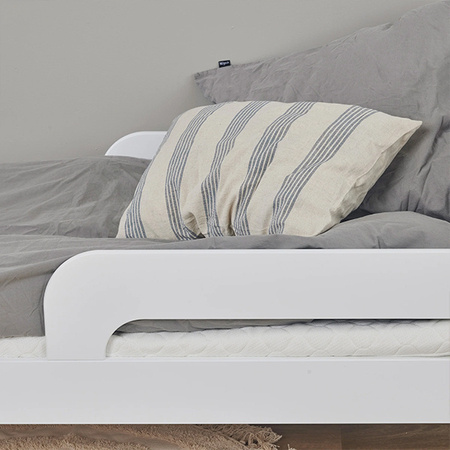 HOPPEKIDS Łóżko młodzieżowe białe 70x160 cm