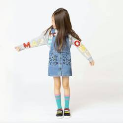 LITTLE MARC JACOBS Cotton printed dress