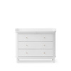 OLIVER FURNITURE WOOD Wood nursery dresser 3 drawers, white