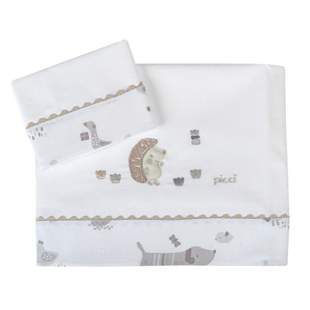 PICCI RINGO Komplet pościeli letniej do kołyski