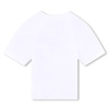 THE MARC JACOBS T-shirt dziecięcy dla chłopcai z nadrukiem biały
