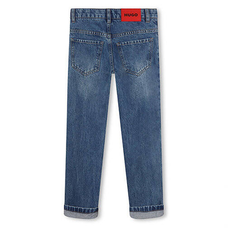 KENZO Kids Boys blue denim trousers