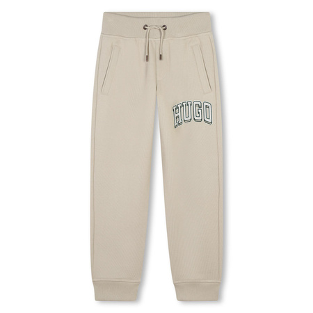 HUGO Kids Boys black tracksuit pants 