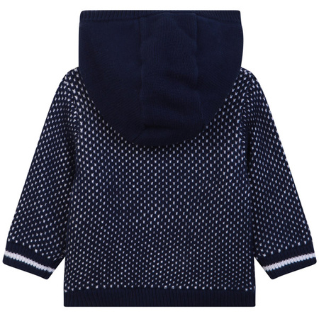 TIMBERLAND Kardigan dziecięcy podszyty futerkiem z kapturem