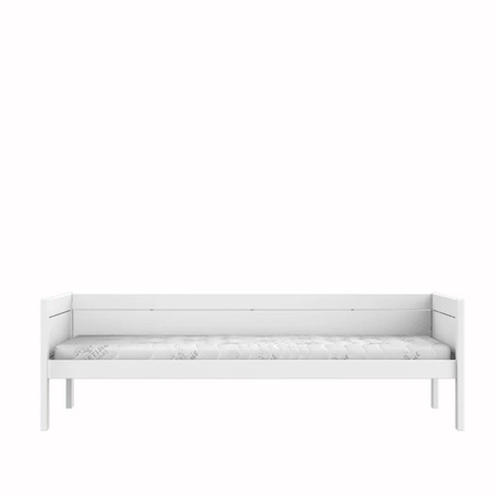 LIFETIME Kidsrooms Łóżko dziecięce pojedyncze 90x200 cm, białe