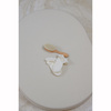 We Are Bitte Oval Changing Pad, Stone