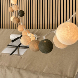 LIFETIME Kidsrooms Girlandy do pokoju dziecięcego Earthy Green