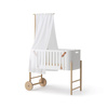 OLIVER FURNITURE Baldachim do łóżeczka dziecięcego Wood co-sleeper, white