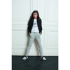 KARL LAGERFELD KIDS Leather sneakers