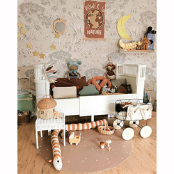 EEVEVE Mata podłogowa Splat mat Dots - Cinnamon