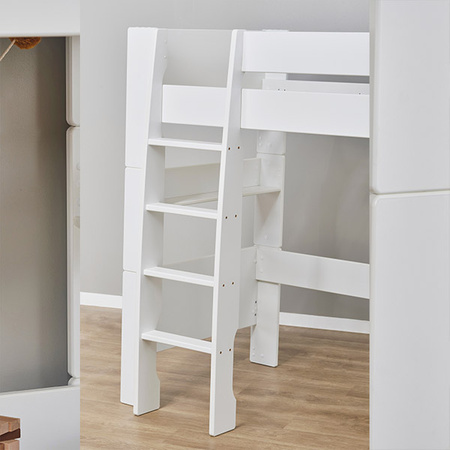 Hoppekids SFK  high bed 90x200 cm, White