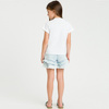 TWINSET Girls short sleeves t-shirt with print and tulle application