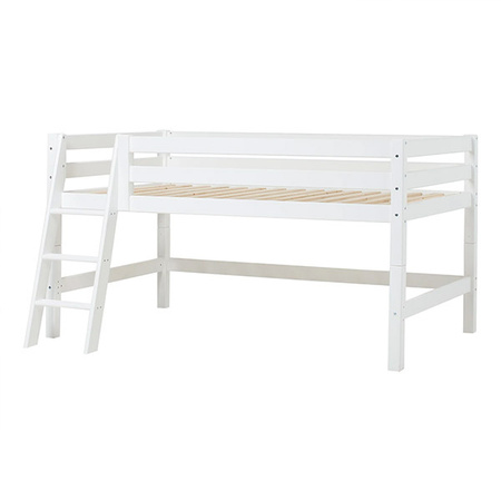 Hoppekids ECO Luxury low bunk bed with slopped ladder ladder 120x200 cm