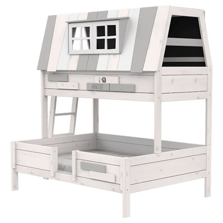 LIFETIME Kidsrooms Kid's Bunk bed My Hangout, 90/140x200 cm , whitewash