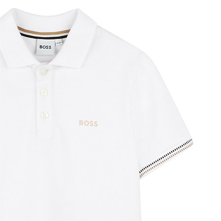 BOSS KIDS Boys short sleeves polo shirt