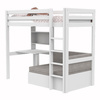 LIFETIME Kidsrooms Високе ліжко-горище з письмовим столом та диваном