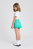 TWINSET Girls woven shorts in turquoise