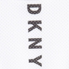 DKNY Sukienka z krótkim rękawem biała MINI MI