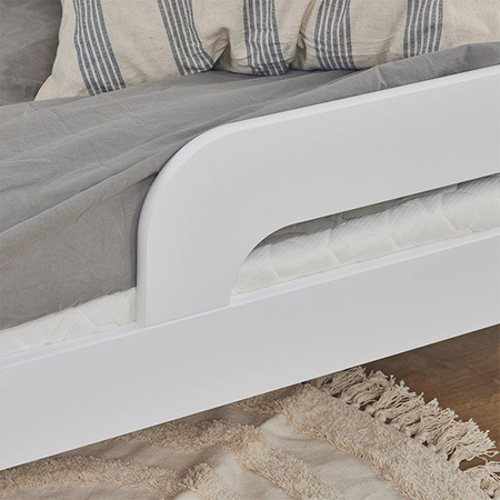 HOPPEKIDS Łóżko młodzieżowe białe 70x160 cm