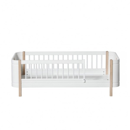  OLIVER FURNITURE Ліжечко Wood MINI White/Oak + дитячий комплект для дітей віком до 9 років