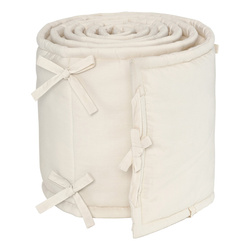 We Are Bitte Organic Bed Bumper, oat