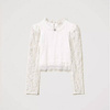 TWINSET Girls white lace blouse