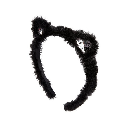 KARL LAGERFELD Kids Opaska dziewczęca na głowę z uszkami kotka