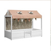 LIFETIME Kidsrooms Panel z materiału integralny z dachem Happy Rabbit