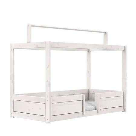 LIFETIME Kidsrooms Kid's 4-in-1 Bed with Top Construction Essence, blue sage
