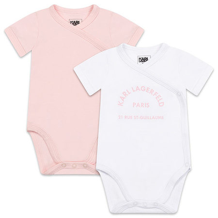 KARL LAGERFELD Kids Baby Girls Set of 2 body
