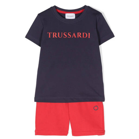 TRUSSARDI Komplet dziecięcy t-shirt z krótkim rękawem i spodenki