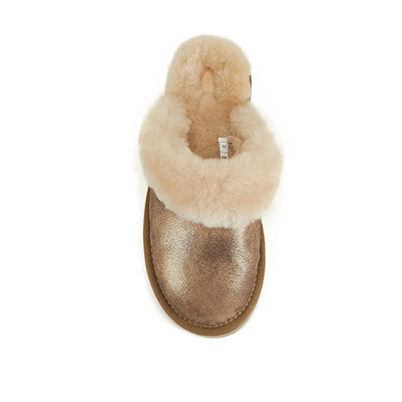 Australia LUXE Kapcie dziecięce Kids MOOL, ANTIQUE GOLD