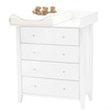 HOPPEKIDS CHRISTIAN Changing table shelf, white