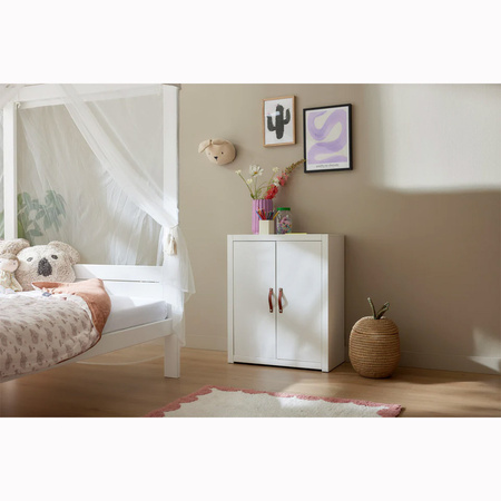 LIFETIME Kidsrooms Regał z jedną półką, biały 