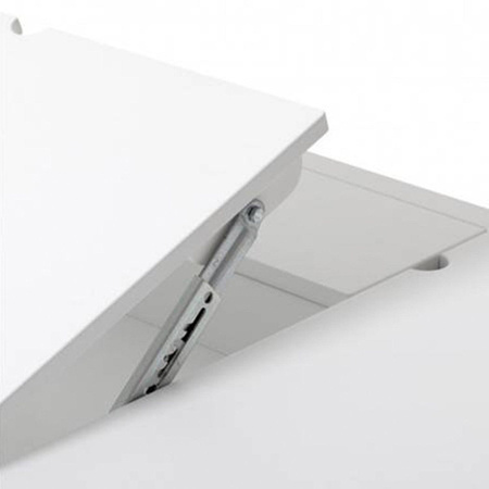 OLIVER FURNITURE Biurko dziecięce Wood białe wys. 66 cm