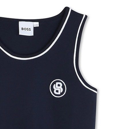 KARL LAGERFELD KIDS Sukienka dziewczęca z długim rękawem