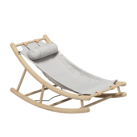 OLIVER FURNITURE EXTRA TODDLER SEAT FOR WOOD BABY & TODDLER ROCKER, GREY