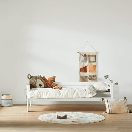 LIFETIME Kidsrooms Łóżko dziecięce pojedyncze 90x200 cm, białe