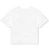 THE MARC JACOBS T-shirt dziecięcy dla dziewczynki z logo biały
