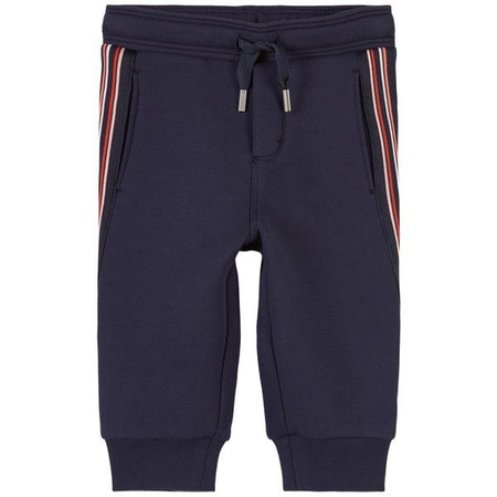 BOSS KIDS Boys Blue Cotton Babygrow