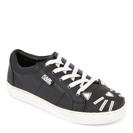 KARL LAGERFELD KIDS Leather sneakers