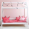 Hoppekids ECO Dream House bed 90x200 cm without stairs, white