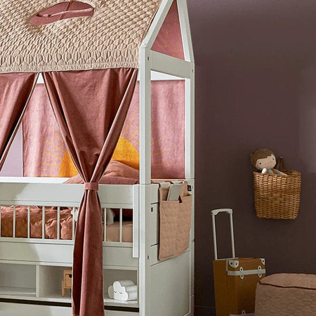 LIFETIME KIDSROOMS TwoPocket WBed Organizer, Sunset Dreams