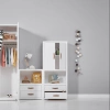 LIFETIME Kidsrooms Bookcase with three shelfs, wite