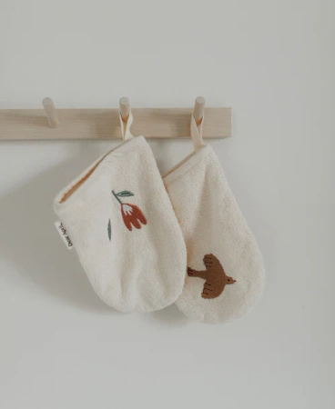 OLIVER FURNITURE Kids' bathing gloves Moon Cat