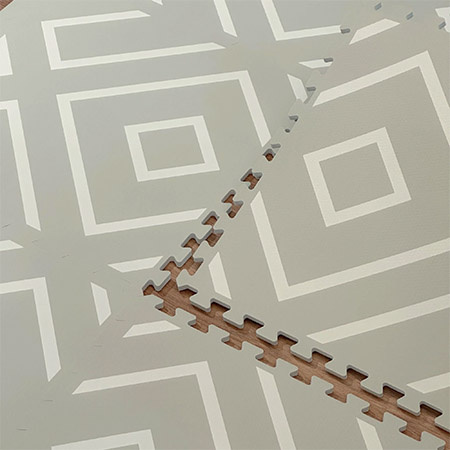 EEVEVE Дитячий ігровий килимок Modern Blocks - Soft Sage