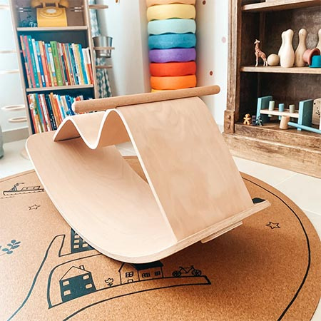 Curve Lab Rocking Horse & Perfect Arc balance board