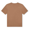 BOSS KIDS T-shirt chłopięcy z krótkim rękawem brązowy